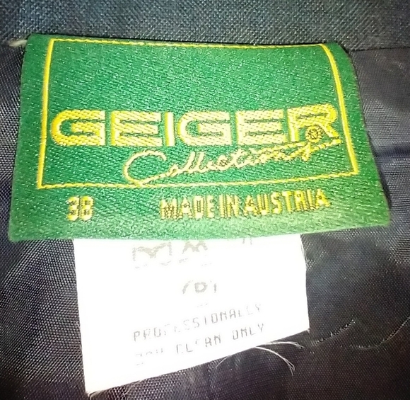 VINTAGE GEIGER FLORAL LINEN SKIRT - Picture 4 of 9